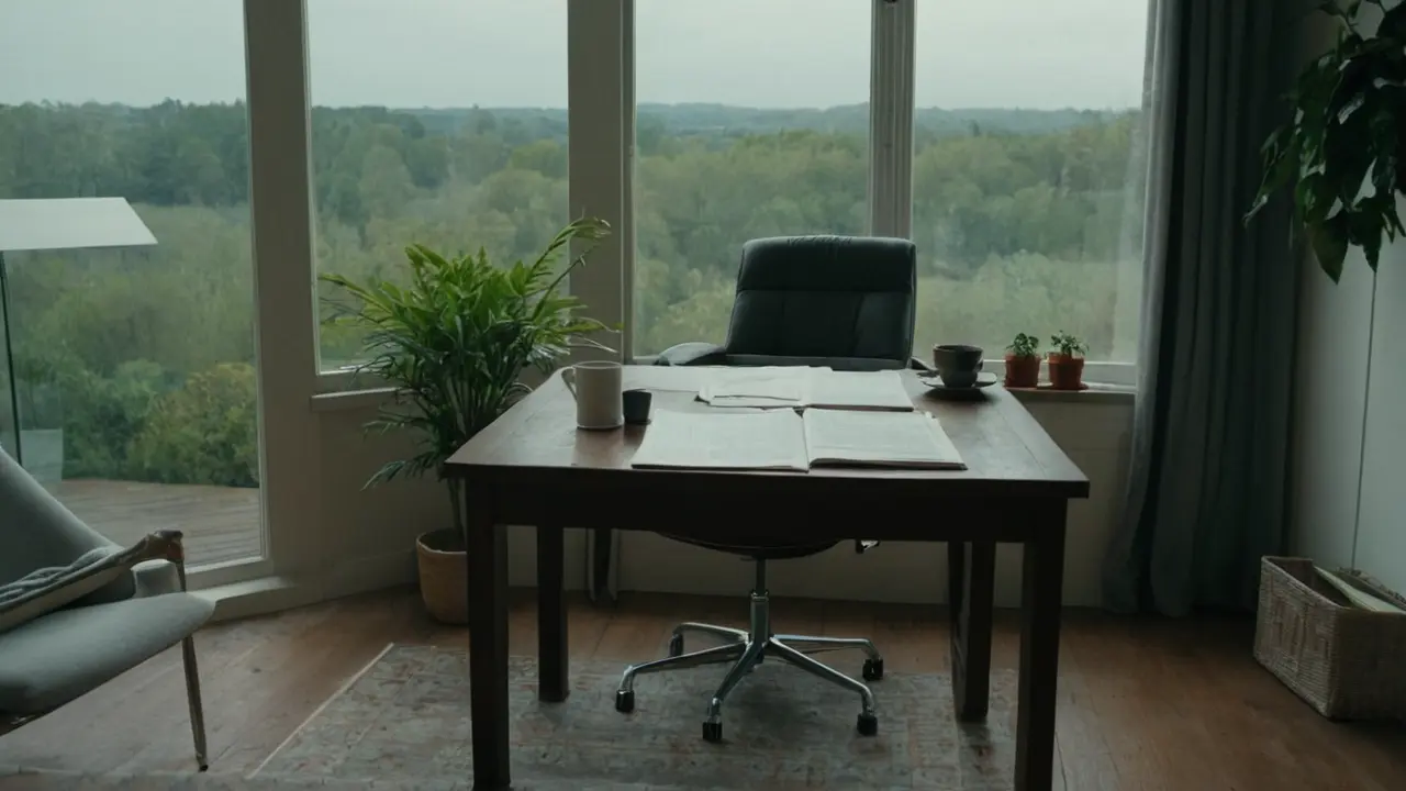 Hier ist eine mögliche Antwort:Ruhe, Licht, Papier, Blick